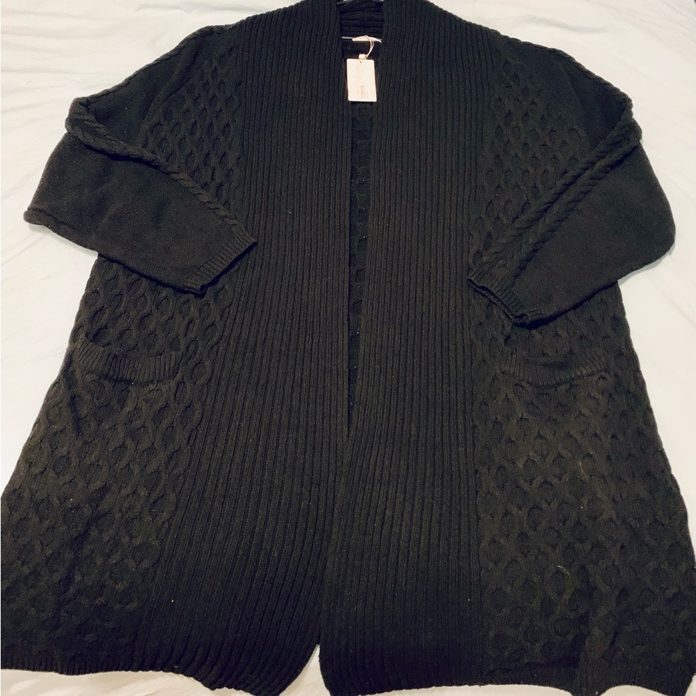 XXL new cardigan sweater for men